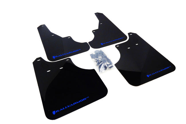 Rally Armor - Black Mud Flap/Blue Logo - MF11-UR-BLK/BL - MST Motorsports