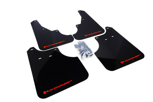 Rally Armor - Black Mud Flap/Red Logo - MF11-UR-BLK/RD - MST Motorsports