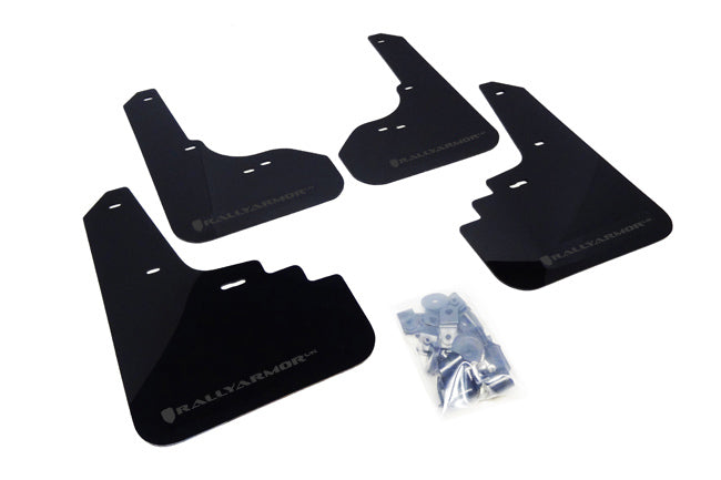 Rally Armor - Black Mud Flap/Grey Logo - MF4-UR-BLK/GRY - MST Motorsports