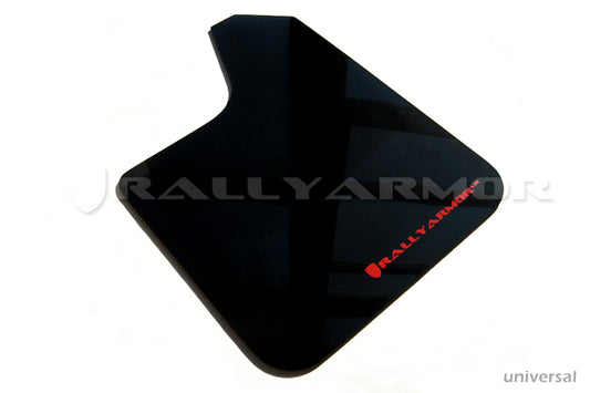 Rally Armor - Black Mud Flap/Red Logo - MF12-UR-BLK/RD - MST Motorsports