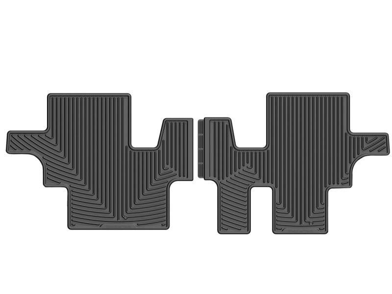 WeatherTech - WeatherTech 14+ Chevrolet Silverado Rear Rubber Mats - Black - W311 - MST Motorsports