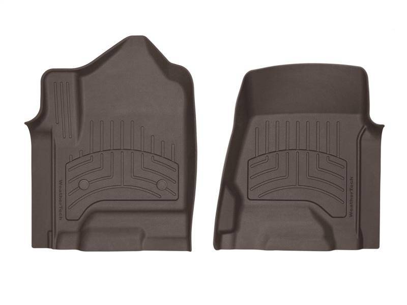 WeatherTech - WeatherTech 15-19 GMC Yukon / Cadillac Escalade / 15-18 Chevrolet 1500 Front Floorliner HP - Cocoa - 476071IM - MST Motorsports