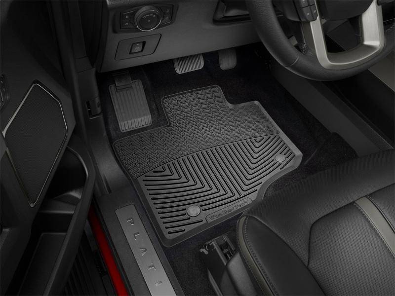 WeatherTech - WeatherTech 2015+ Ford F-150 Front Rubber Mats - Black - W345 - MST Motorsports