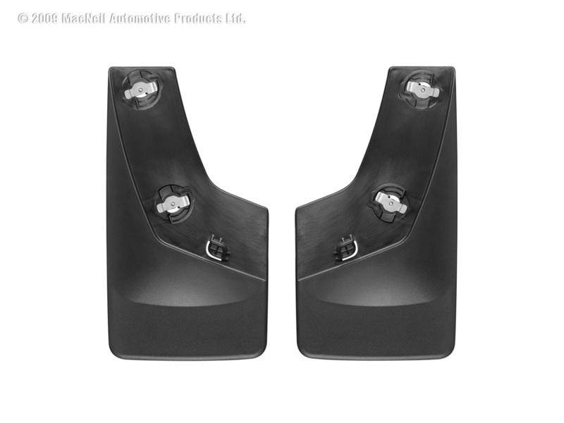 WeatherTech - WeatherTech 07-13 Chevrolet Silverado No Drill Mudflaps - Black - 120010 - MST Motorsports