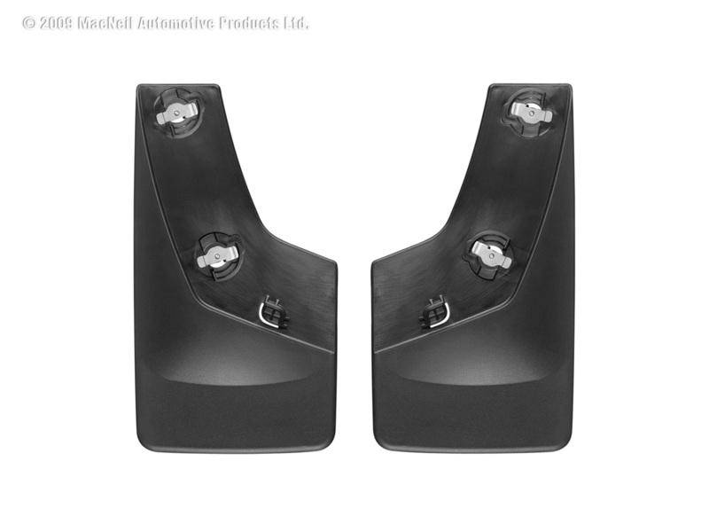 WeatherTech - WeatherTech 07-13 Chevrolet Silverado No Drill Mudflaps - Black - 120010 - MST Motorsports