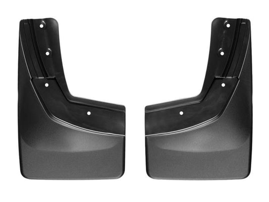 WeatherTech - WeatherTech 14+ Chevrolet Silverado No Drill Mudflaps - Black - 110035 - MST Motorsports