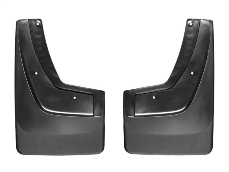 WeatherTech - WeatherTech 14+ GMC Sierra/Sierra Denali No Drill Mudflaps - Black - 110036 - MST Motorsports