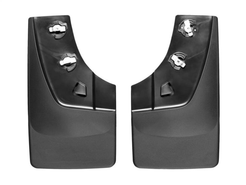 WeatherTech - WeatherTech 14+ GMC Sierra/Sierra Denali No Drill Mudflaps - Black - 120036 - MST Motorsports