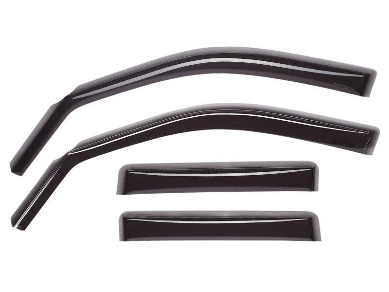 WeatherTech - WeatherTech 2015+ Chevrolet Suburban Front and Rear Side Window Deflectors - Dark Smoke - 84750 - MST Motorsports